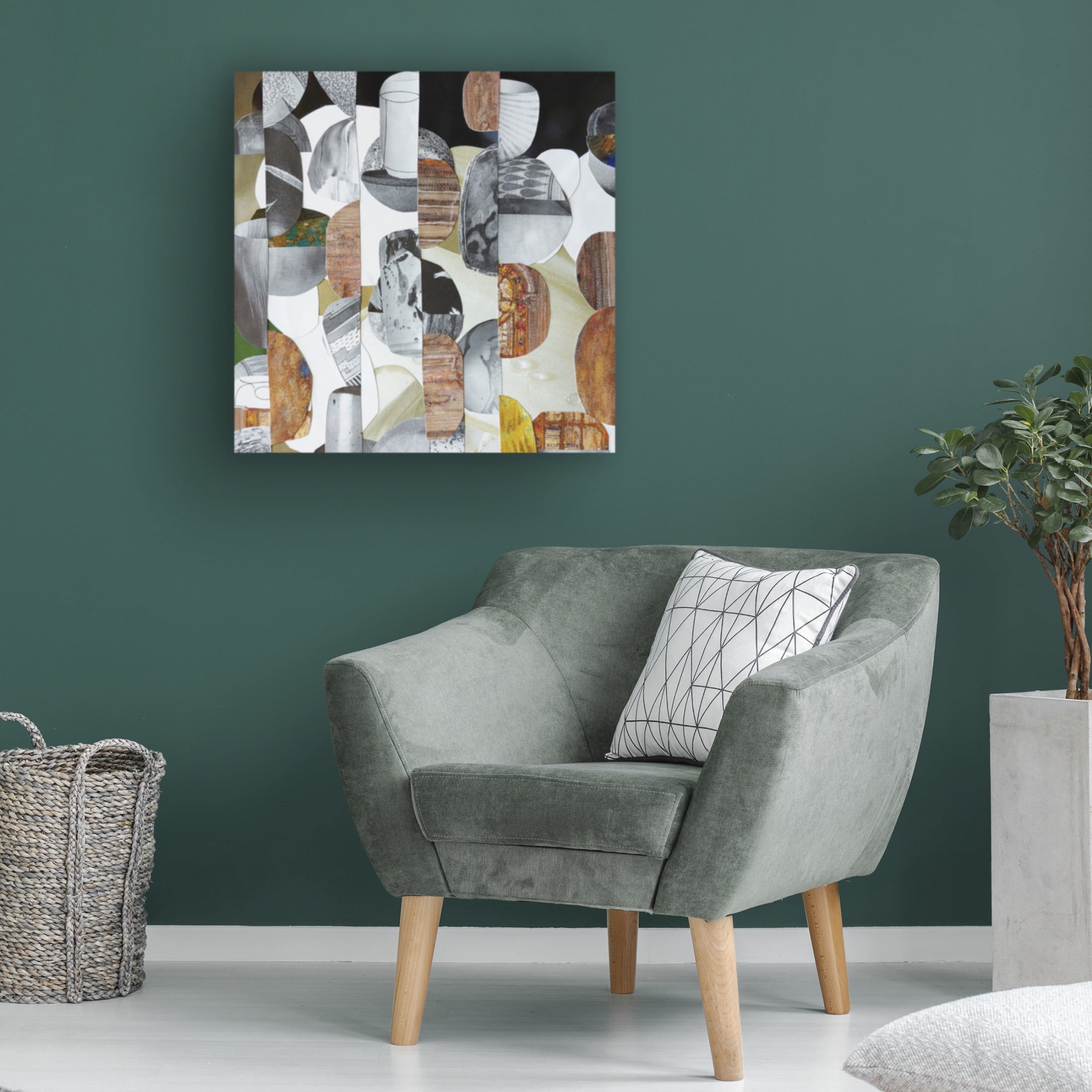 Canvas Wall Art - Coco Good 'Nubian Sundance I' Wall Art for Living Room, Bedroom, or Office Décor by Trademark Fine Art - 14 x 14 Inches