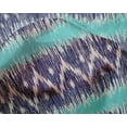 thumbnail image 4 of oneOone Silk Tabby Fabric Chevron Ikat Fabric Prints By Yard 42 Inch Wide, 4 of 4