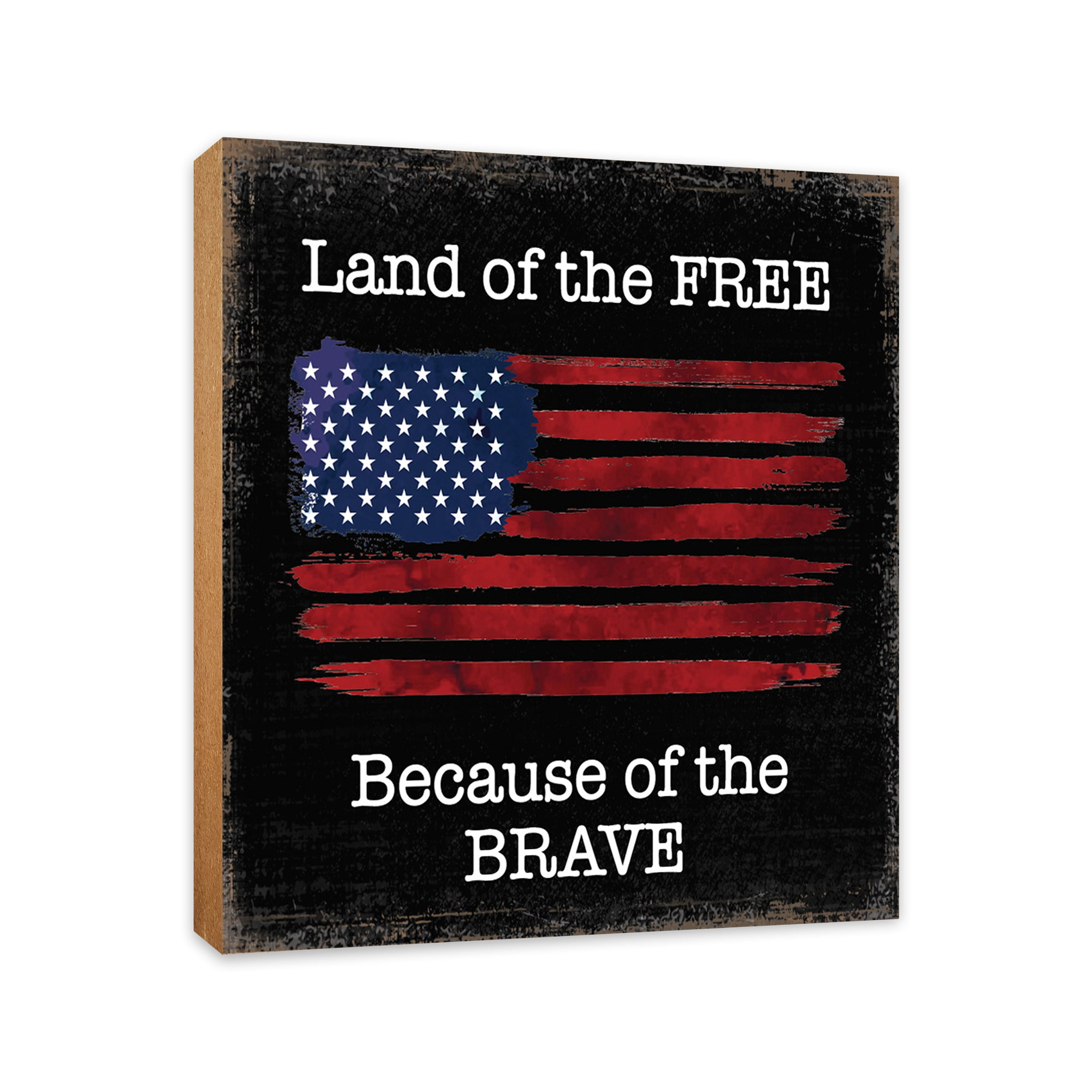LifeSong Milestones Patriotic Tabletop Sign for Memorial Day