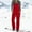Red#02, variant on Yteetum Womens Snow Bibs Overalls Insulated Ski Bibs Snow Suit Waterproof Windproof One Piece Snow Pants Women Solid Plus Size Snowboarding Overalls Outdoor Sports Winter Ski Jumpsuit Suspender Pants