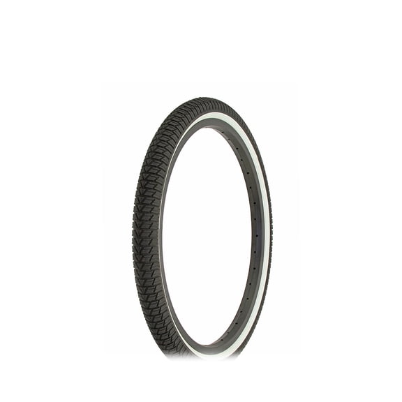 Bike Tire Duro 20 x 1.75 Black/White Side Wall HF0864.