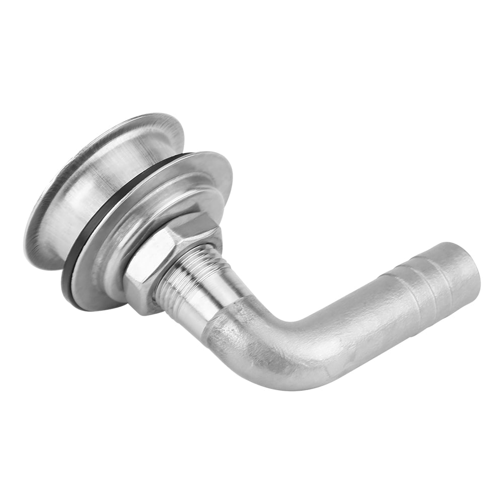 LYUMO 90°Stainless Steel Marine Boat Flush Mount Fuel Gas Tank Vent for