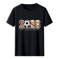 thumbnail image 4 of Women's 2026 USA Canada Mexico Soccer Graphic Tee Short Sleeve Crew Neck T-Shirt Sportswear Casual Fan Top For Match Day Celebrations, 4 of 5
