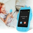 thumbnail image 3 of SHANNA Kids Smart Toys Phone with Calls SOS, 2.8'' Touchscreen Toy Phone with SD Card for Girls Boys, 19 Learning Games, MP3 Music Player Camera, Blue, 3 of 8
