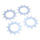 thumbnail image 1 of Wheel Rail Wheel Fusher Washer, Metal Duradero Instalacia Fácil del Husillo Argumero Para El Eje de la Rueda Trailer, 1 of 7