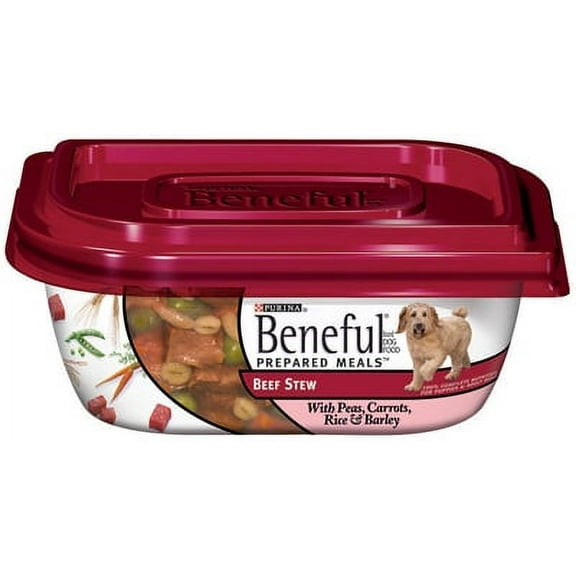 Purina Beneful Prepared Meals Beef Stew Dog Food
