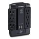 thumbnail image 3 of Regulador Voltaje CyberPower CSP600WSU 6 Salidas Doble USB 2.1A 125V 1200 Joules Negro CyberPower Articulos Para el Hogar, 3 of 4