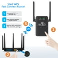 thumbnail image 4 of Giunmcul up to 65% Off WiFi Extender,300M 2.4G WiFi Range Extender Wireless Internet Booster Wireless Signal Booster Repeater with Ethernet Port Extend Internet WiFi for Home Device, 4 of 5