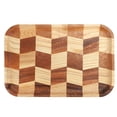 thumbnail image 1 of SHAR Wood Sushi Serving Tray Plate Japanese Style Tableware Home Restaurant Serving Dish30x20cm, 1 of 9