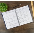 thumbnail image 6 of See it Bigger Monthly Weekly Planner Large (9.25″ x 11″) Blue Solid, 15 month, Apr 2025-Jun 2026, 6 of 8