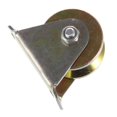 thumbnail image 1 of Kenally Rueda para puerta corrediza con ranura en V, riel de pista de acero rodante para trabajo pesado, 2 accesorios, rodamientos de carga de bajo Artesanía Kenally TO004830-00, 1 of 6