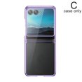 thumbnail image 1 of For Motorola Razr 40Ultra Case Slim Clear Plating Hard HOT Protec M2M1, 1 of 1