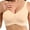 Nude, variant on MINTREUS Bras for Women Supportive Wireless Push Up Bras Comfort No Underwire Full Coverage Seamless