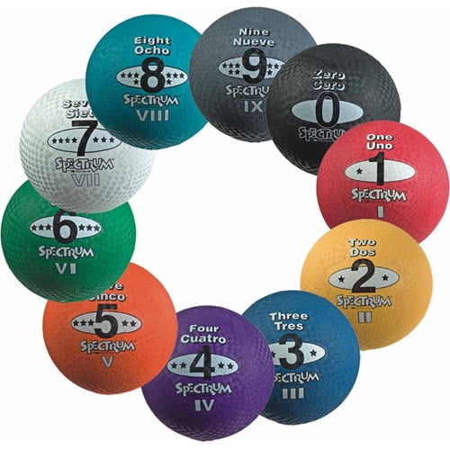 Sports & Outdoors Spectrum 81/2 Playground Balls Set of 6 Sports & Fitness