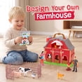 thumbnail image 3 of WeFone Farm Animals Toys for 3-8 Years Old Toddlers Girls Boys, Farm Playset with Figures Animals, 12 DIY Stickers and Tractor Toy, Christmas Birthday Gift for Boys Girls, 3 of 9