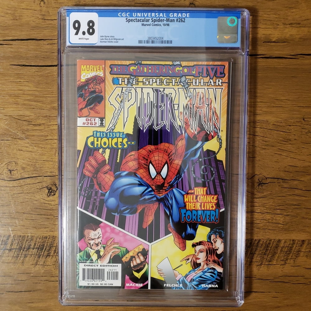 Cover of The Spectacular Spider-Man #262