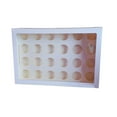 thumbnail image 4 of DOMELAY Cupcake Box Holds 24 Cupcakes Cupcake Container for Cookies Biscuits Wedding, 4 of 9