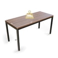 thumbnail image 2 of Gymax Set of 4 55'' Conference Table Office Computer Study Desk Metal Base Meeting Room, 2 of 10