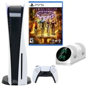Sony PlayStation 5 Core Console with Gotham Knights and Dual Charging Dock