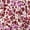 Ditsy Garden Maroon Supreme, variant on Women’s Plus Sleeveless Smocked Peplum Tank Top, Sizes 0X-5X