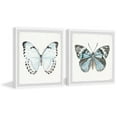 thumbnail image 2 of Marmont Hill Lovely Blue Butterflies Diptych, 2 of 6