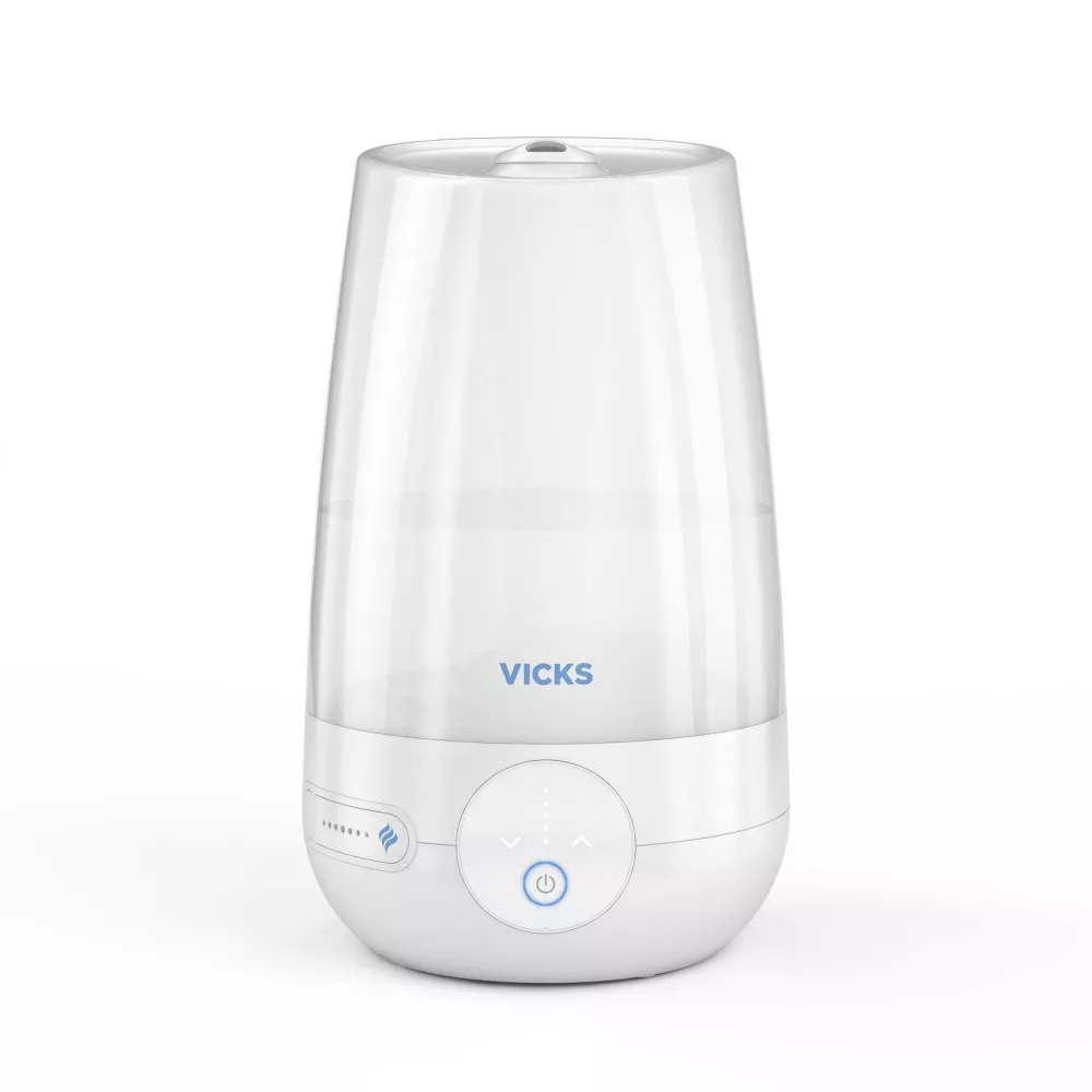 Vicks Filter Free Plus Cool Mist Ultrasonic Humidifier 1.2gal