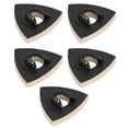 thumbnail image 2 of Oscillating Buffing Pad, Multifunctional Fine Processing Easy Installation 5PCS Felt Polishing Pad Triangular Shape  for Metal Ceramic Tile Surfaces, 2 of 7
