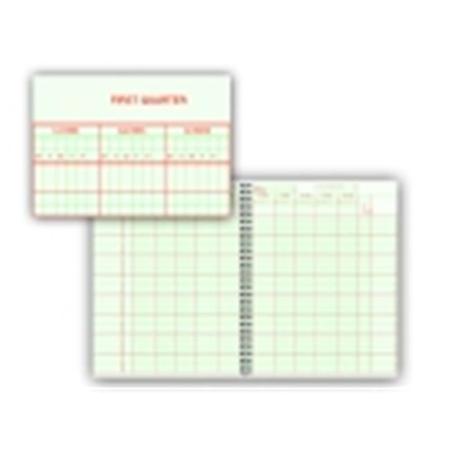 Hammond And Stephens H Class Record Book Hard Red Cover, 40 Students