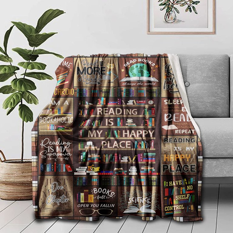  POQUSH Book Lovers Gifts Blanket 80x60,Gifts for Book Lovers  Women, Women Reading Gifts for Book Lovers,Book Reader Gifts,Book  Club/Bookworm Gifts for Reading Lover Bookish,Literary Gifts Ideas : Home &  Kitchen