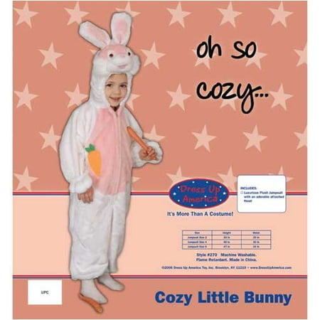 Dress Up America Cozy Little Bunny Costume Set Size 2 270-2