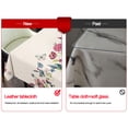 thumbnail image 3 of Tablecloth,Vinyl Waterproof Tablecloths , Plastic Tablecloth PVC Table Cloth Waterproof Table Cover for Kitchen Dinning Party, 3 of 6