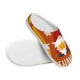thumbnail image 3 of Haiem Happy Thanksgiving Three Gnomes Print Women's Fuzzy Memory Foam House Slipper Cozy Home Footwear Non-slip Winter Slippers-42/43, 3 of 7