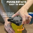 thumbnail image 4 of Generic 2-in-1 Can Opener Flat Bottle Opener Grippy Portable Beer-Bottle Opener Jar Opener Easy to Open|3 Color Optional, 4 of 6