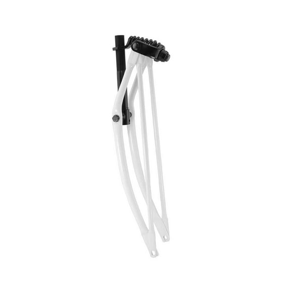 Alta Bicycle Straight/Classic 26" Spring Fork 1" Threaded Two Tone White & Black