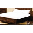 Queen Mattress Cover White Fitted Plastic Protector