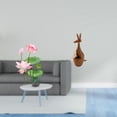 thumbnail image 2 of Pegatina de pared de PVC con diseño de animales retro, escultura para sala de estar, cocina, dormitorio, estantería, decoración del hogar, 2 of 8