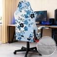 thumbnail image 3 of Pzuqiu Dragonfly Flower 4Pcs Game Chair Seat Covers Easy to Install Racing Computer Chair Slipcover Set Office Chairs Protector for Home Decor, Shop, Living Room, Office, 3 of 7