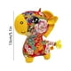 thumbnail image 3 of Juguetes de piscina, juguetes para bebés, juguetes para niños pequeños, año 2026 del caballo, peluches, mascotas, animales de peluche, muñecos del zodiaco chino para la buena fortuna, regalo de celebr, 3 of 6