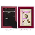 thumbnail image 4 of Bookplate Shells II - Framed Print w/glass - Cherry Red, 4 of 8