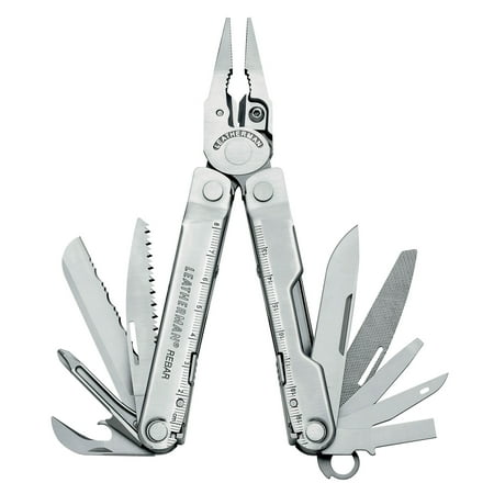 UPC: 0037447920745 | LEATHERMAN – Rebar Multitool with Premium Replaceable Wire Cutters and Saw  Stainless Steel with Nylon Sheath