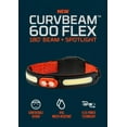 thumbnail image 2 of NEBO CurvBeam 600 Lumen LED FLEX (Rechargeable or AAA Battery) Headlamp, 2 of 5