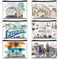 thumbnail image 1 of Bolsa de cosméticos Reginary Texas California Florida Souvenir x6, 1 of 6