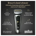 thumbnail image 4 of Braun Series 9 PRO Electric Shaver with 6-in-1 SmartCare Center and PowerCase, Model 9577cc, Silver, 4 of 10