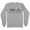 Gray, variant on Skyline Austin Texas Long Sleeve Shirt Unisex Large White