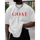 thumbnail image 1 of Men's 'I Love My Girlfriend' Printed – Casual Crew Neck, Comfort Fit, Easy Care All-Season Polyester Tee For Adult, Men, Women, Teen, Teenager, Adolescent, Youth, 1 of 8