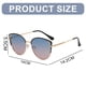 thumbnail image 2 of Gafas de sol polarizadas anti-ultravioleta de la personalidad de la tendencia de la moda de las gafas de sol, hechas de TAC, metal, 2 of 5