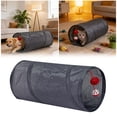 thumbnail image 2 of Interactive Cat Tunnel With Teaser And Crinkle Paper For Indoor Play Exercise And Exploration, 2 of 6