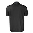 thumbnail image 3 of Men's Cutter & Buck Black Texas Rangers City Connect Big & Tall Pike Eco Tonal Geo Print Stretch Recycled Polo, 3 of 3