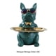 thumbnail image 4 of Yuarrent Piggy Bank Tray Storage - Bandeja hecha a mano con mano de obra artística Artesanías hechas a mano Bandeja de objetos pequeños Decoración del hogar verde, 4 of 6