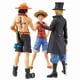 thumbnail image 4 of Figura de acción de One Piece Three Brothers Luffy Ace Sabo, figuras de acción de PVC, estatuas coleccionables, muñecos de decoración, juguete para niños, 4 of 5
